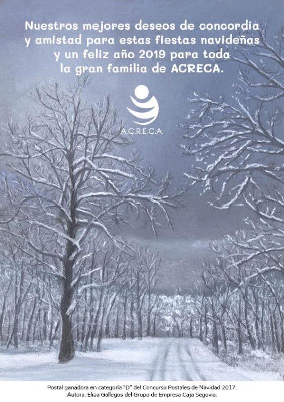 Felicitación ACRECA Navidad 2018